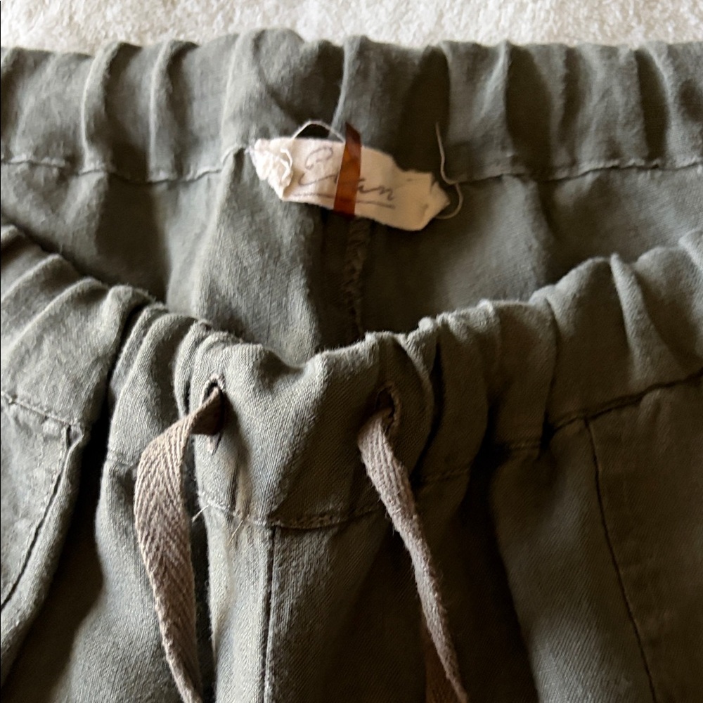 Elan Olive Green Track Pants